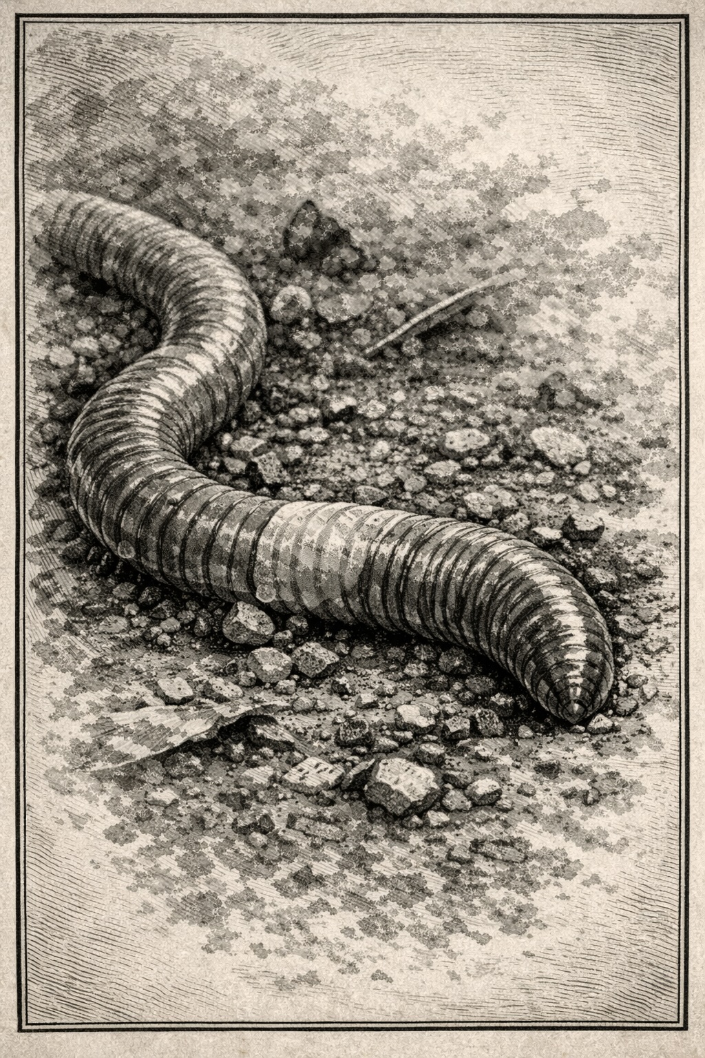 Illustration for The Gospel According to Worms