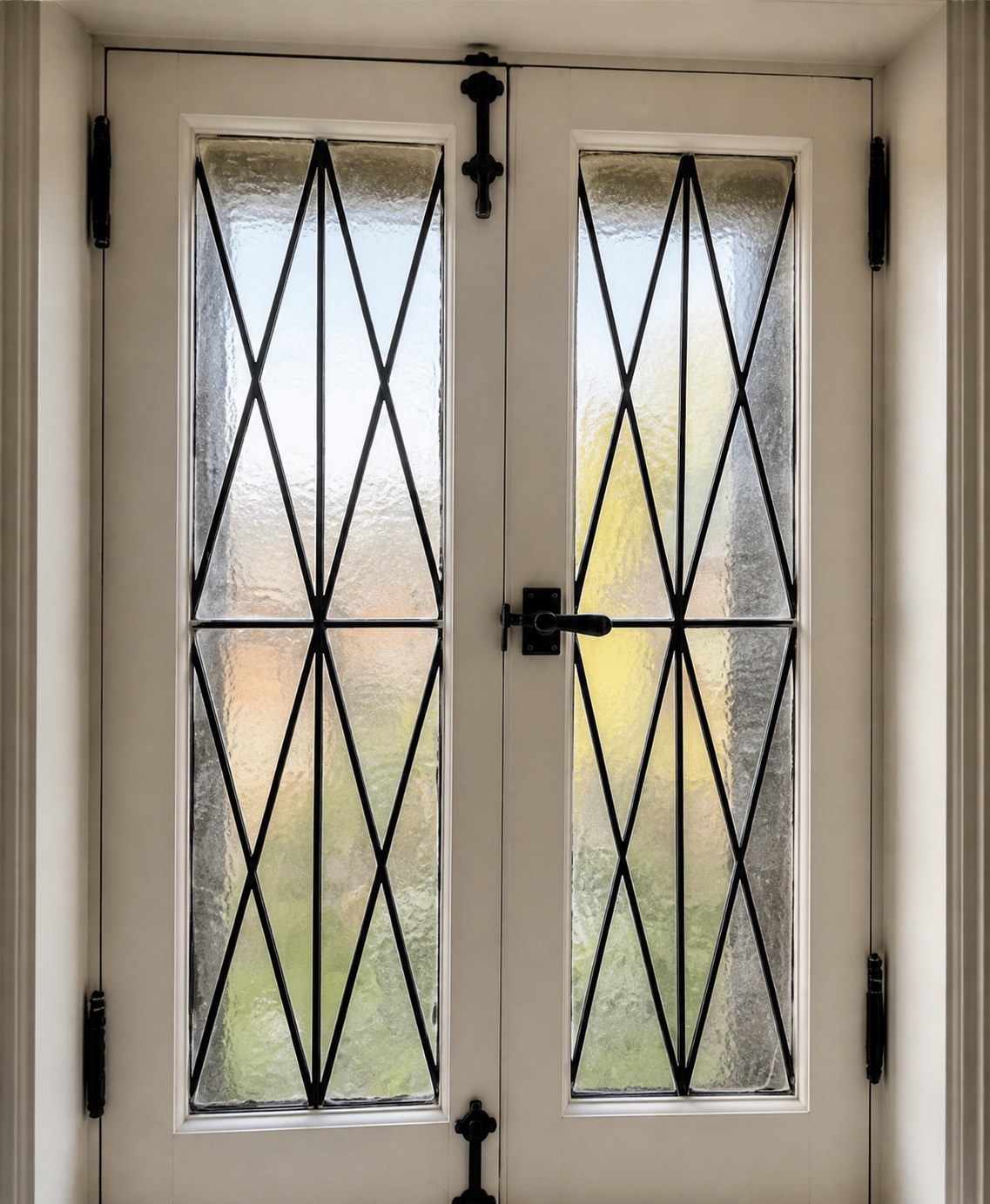 The textured-glass window that inspired Windows on the Way